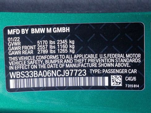 Used 2022 BMW M4 xDrive Competition w/ Executive Package image 34