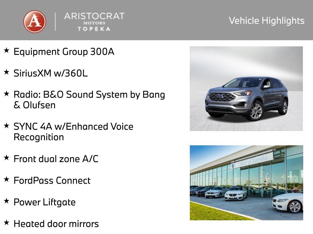Used 2022 Ford Edge Titanium AWD/4WD image 2