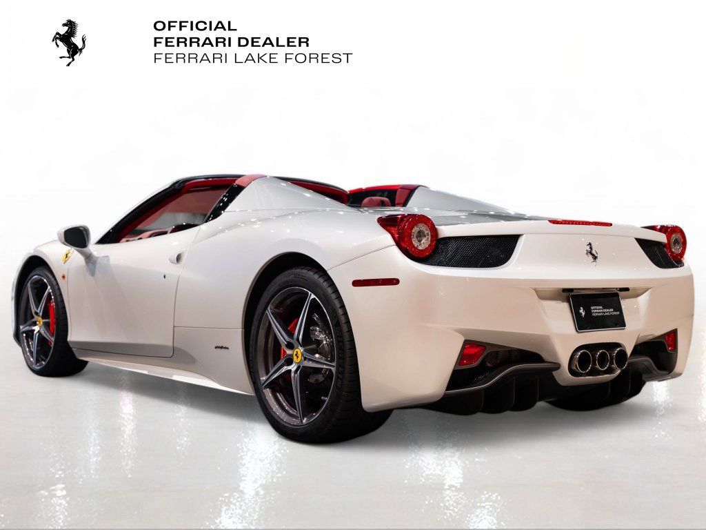 Certified 2013 Ferrari 458 Spider RWD image 2