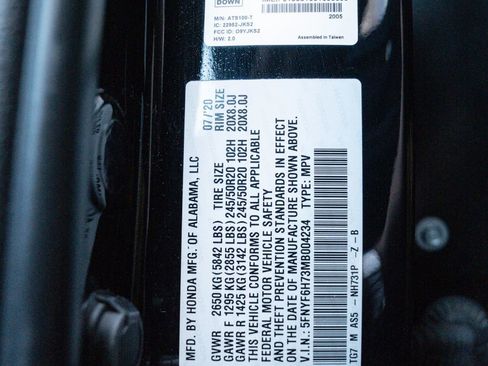 Used 2021 Honda Pilot Black Edition image 30