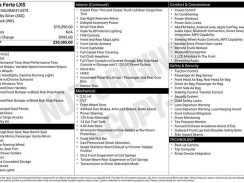 Used 2021 Kia Forte LXS FWD image 35