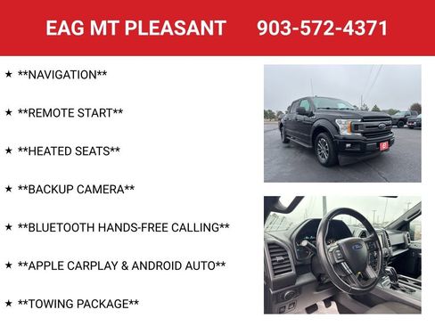 Used 2018 Ford F150 XLT w/ Equipment Group 302A Luxury image 4