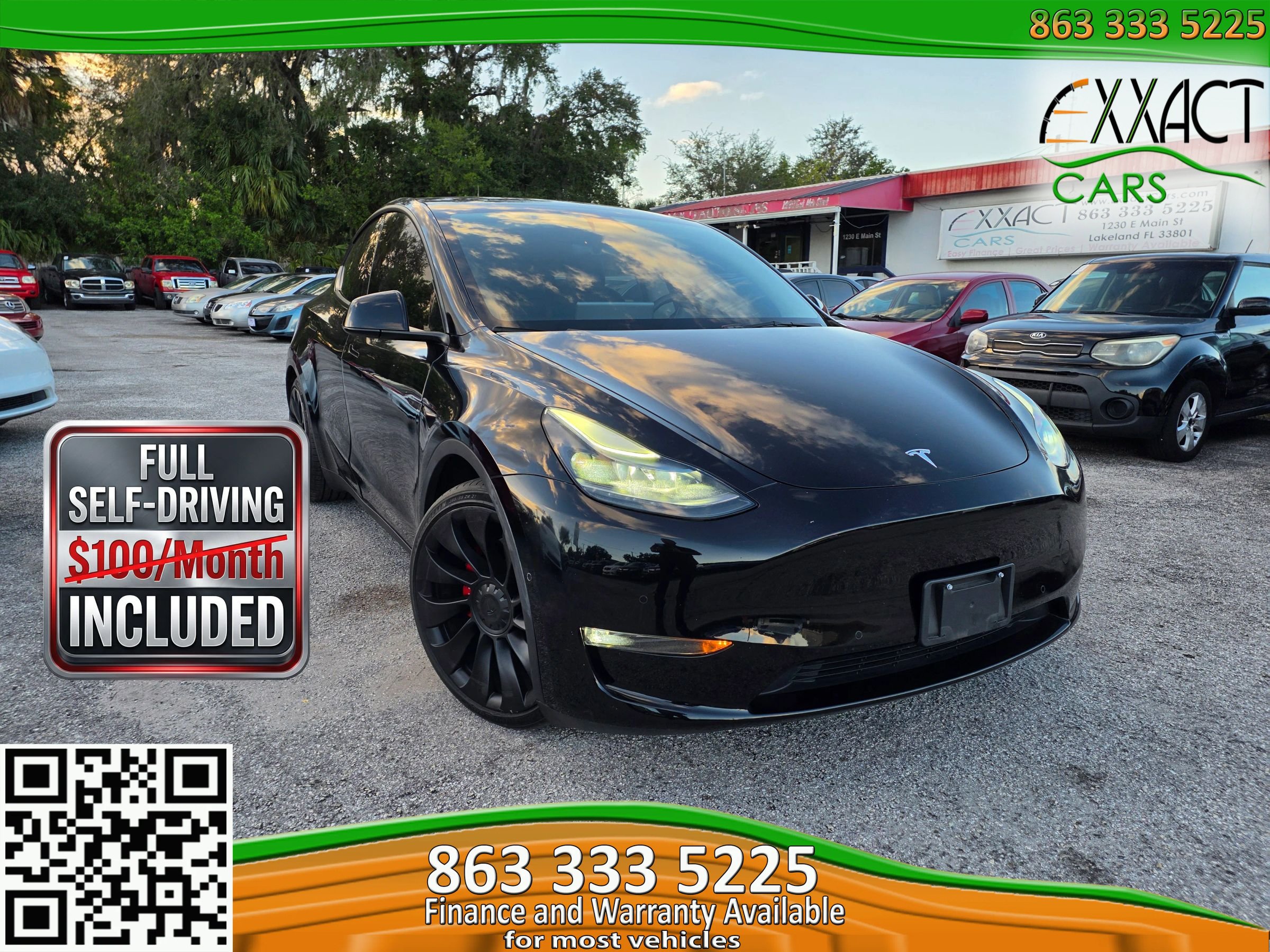 Used 2022 Tesla Model Y Performance AWD/4WD image 1