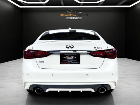 Used 2019 INFINITI Q50 Red Sport 400 w/ Sensory Package image 4