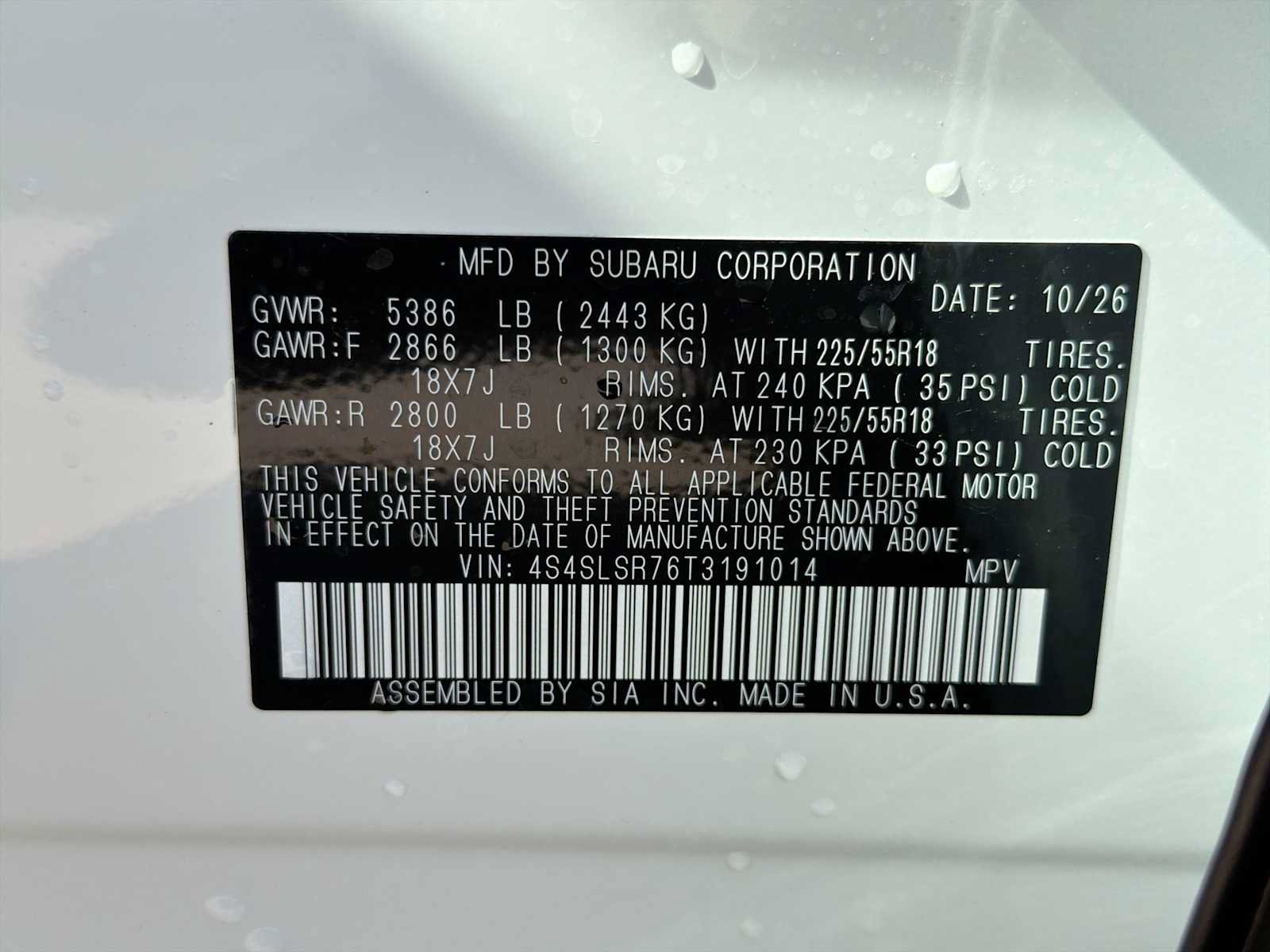 New 2026 Subaru Forester Touring AWD/4WD image 32