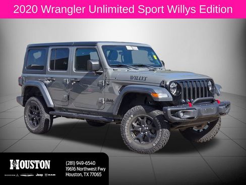 Used 2020 Jeep Wrangler Unlimited Sport AWD/4WD image 1