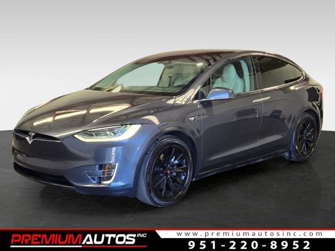 Used 2018 Tesla Model X 100D AWD/4WD image 1