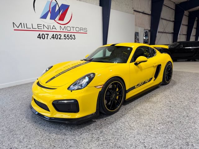 Used 2016 Porsche Cayman GT4 w/ Sport Chrono Package RWD image 14