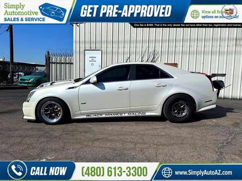 Used 2011 Cadillac CTS V w/ Wood Trim Package RWD image 9