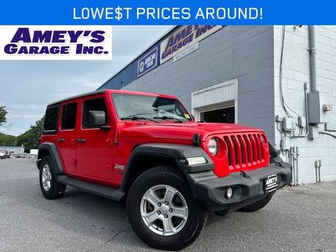 Used 2019 Jeep Wrangler Unlimited Sport S AWD/4WD image 1