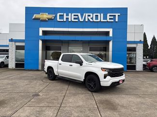 New 2025 Chevrolet Silverado 1500 Custom w/ Turbomax Blackout Package 360° Tour