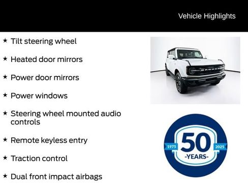 Certified 2023 Ford Bronco Outer Banks AWD/4WD image 16