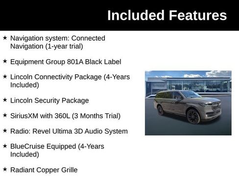 New 2026 Lincoln Navigator L Black Label AWD/4WD image 6