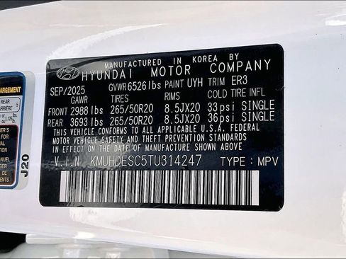 New 2026 Genesis GV80 3.5T Advanced image 8