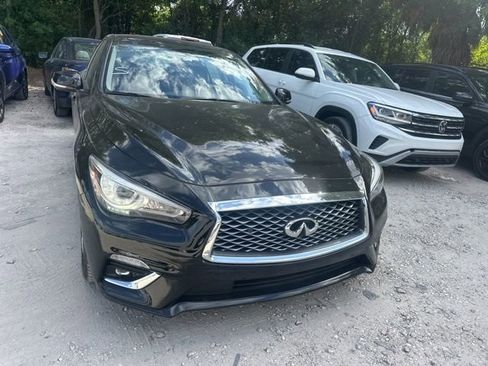 Used 2023 INFINITI Q50 Luxe w/ Cargo Package image 2