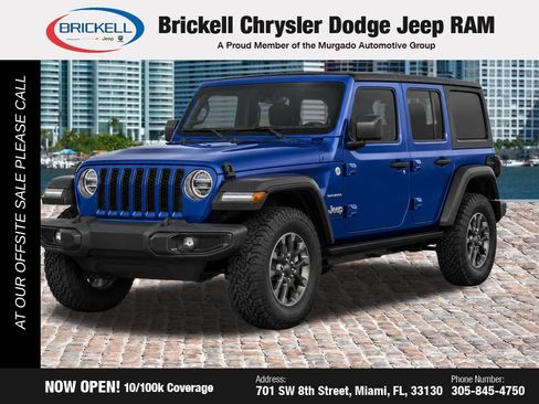 Used 2025 Jeep Wrangler Unlimited Sahara AWD/4WD image 1