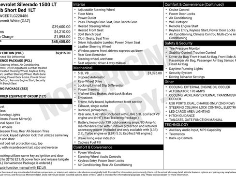 Used 2020 Chevrolet Silverado 1500 LT w/ All-Star Edition RWD image 14