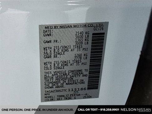 New 2026 Nissan Murano Platinum image 34