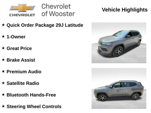 Used 2024 Jeep Compass Latitude AWD/4WD image 2