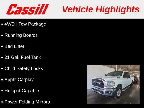 Used 2024 RAM 2500 Big Horn w/ Off Road Package AWD/4WD image 3