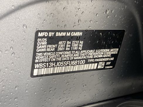 Used 2025 BMW M3 Sedan w/ M Carbon Exterior Package image 18