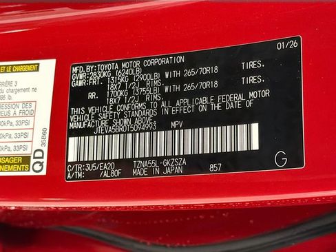 New 2026 Toyota 4Runner TRD Off-Road Premium image 26