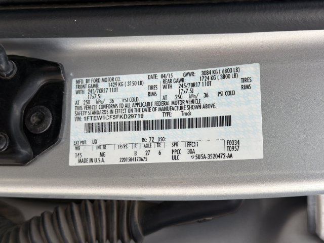 Used 2015 Ford F150 XLT RWD image 30