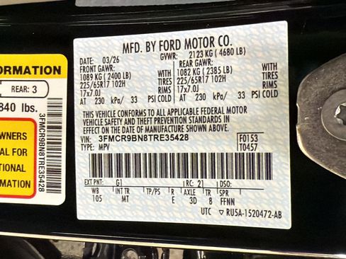 New 2026 Ford Bronco Sport Big Bend AWD/4WD image 17