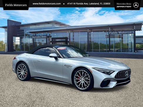 Certified 2023 Mercedes-Benz SL 55 AMG 4MATIC image 1