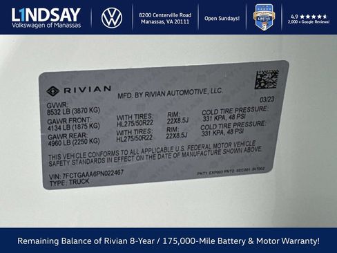 Used 2023 Rivian R1T Adventure image 25
