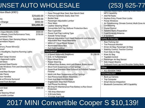 Used 2017 MINI Cooper S FWD image 54