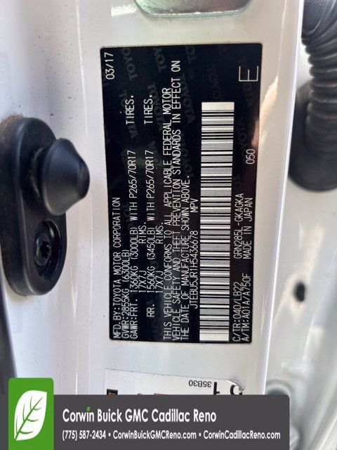 Used 2017 Toyota 4Runner SR5 Premium AWD/4WD image 44
