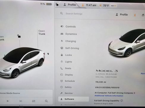 Used 2020 Tesla Model 3 Long Range AWD/4WD image 17