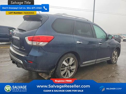 Used 2015 Nissan Pathfinder Platinum w/ Cargo Package AWD/4WD image 4