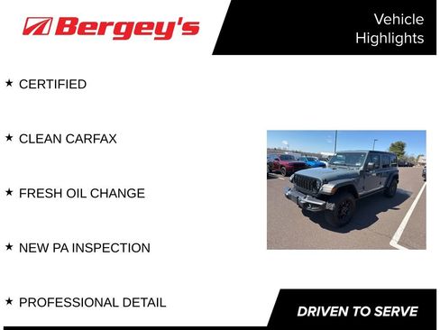 Certified 2025 Jeep Wrangler Unlimited Sport S 4xe image 5