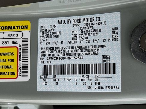 Used 2024 Ford Bronco Sport Heritage w/ Heritage Convenience Package AWD/4WD image 27