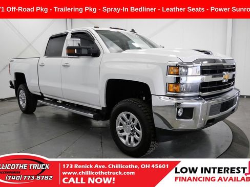 Used 2019 Chevrolet Silverado 3500 LTZ w/ Duramax Plus Package AWD/4WD image 1