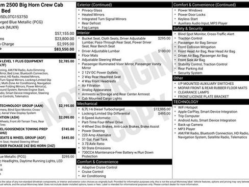 New 2026 RAM 2500 Big Horn AWD/4WD image 5