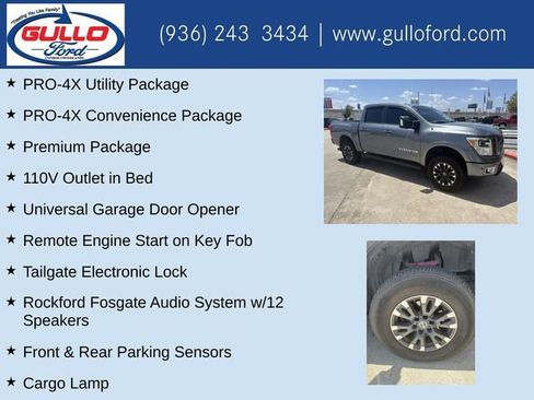 Used 2018 Nissan Titan PRO-4X w/ Pro-4x Convenience Package AWD/4WD image 11