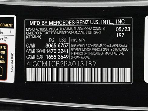 Certified 2023 Mercedes-Benz EQE 350+ 4MATIC SUV image 26