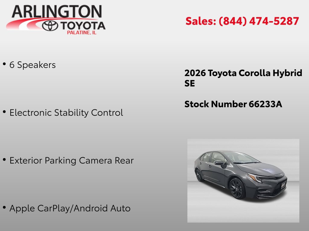 Used 2026 Toyota Corolla SE FWD image 4