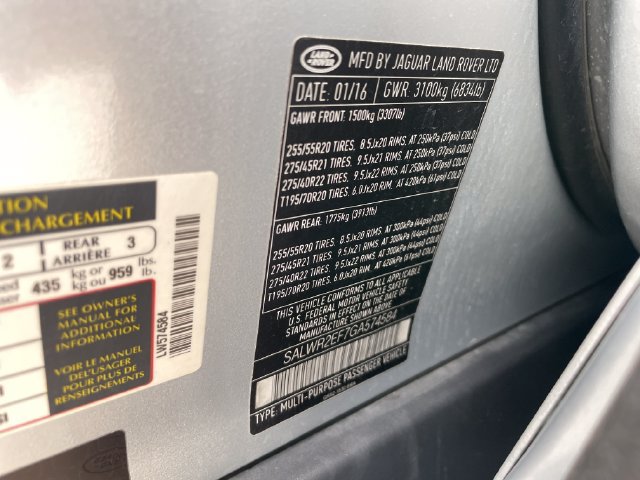 Used 2016 Land Rover Range Rover Sport Supercharged AWD/4WD image 26