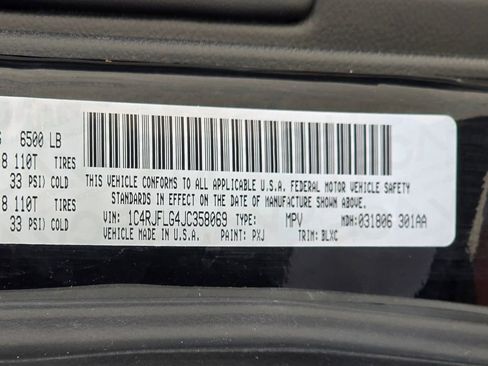 Used 2018 Jeep Grand Cherokee Trailhawk w/ Trailhawk Luxury Group AWD/4WD image 53
