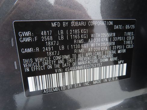 Certified 2025 Subaru Crosstrek 2.5i Limited w/ Crosstrek Mirror Package AWD/4WD image 28