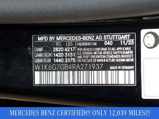 Certified 2024 Mercedes-Benz S 580 4MATIC Sedan image 39