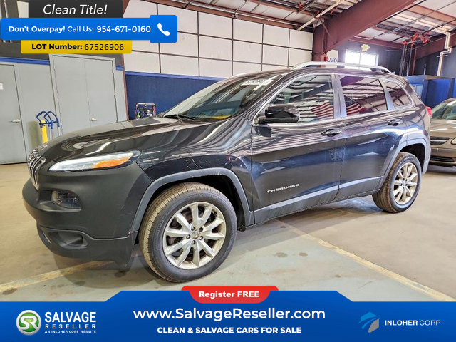 Used 2016 Jeep Cherokee Limited AWD/4WD image 1