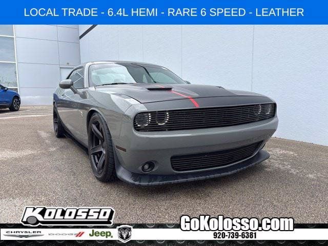 Certified 2018 Dodge Challenger R/T Scat Pack w/ Leather Interior Group RWD image 1