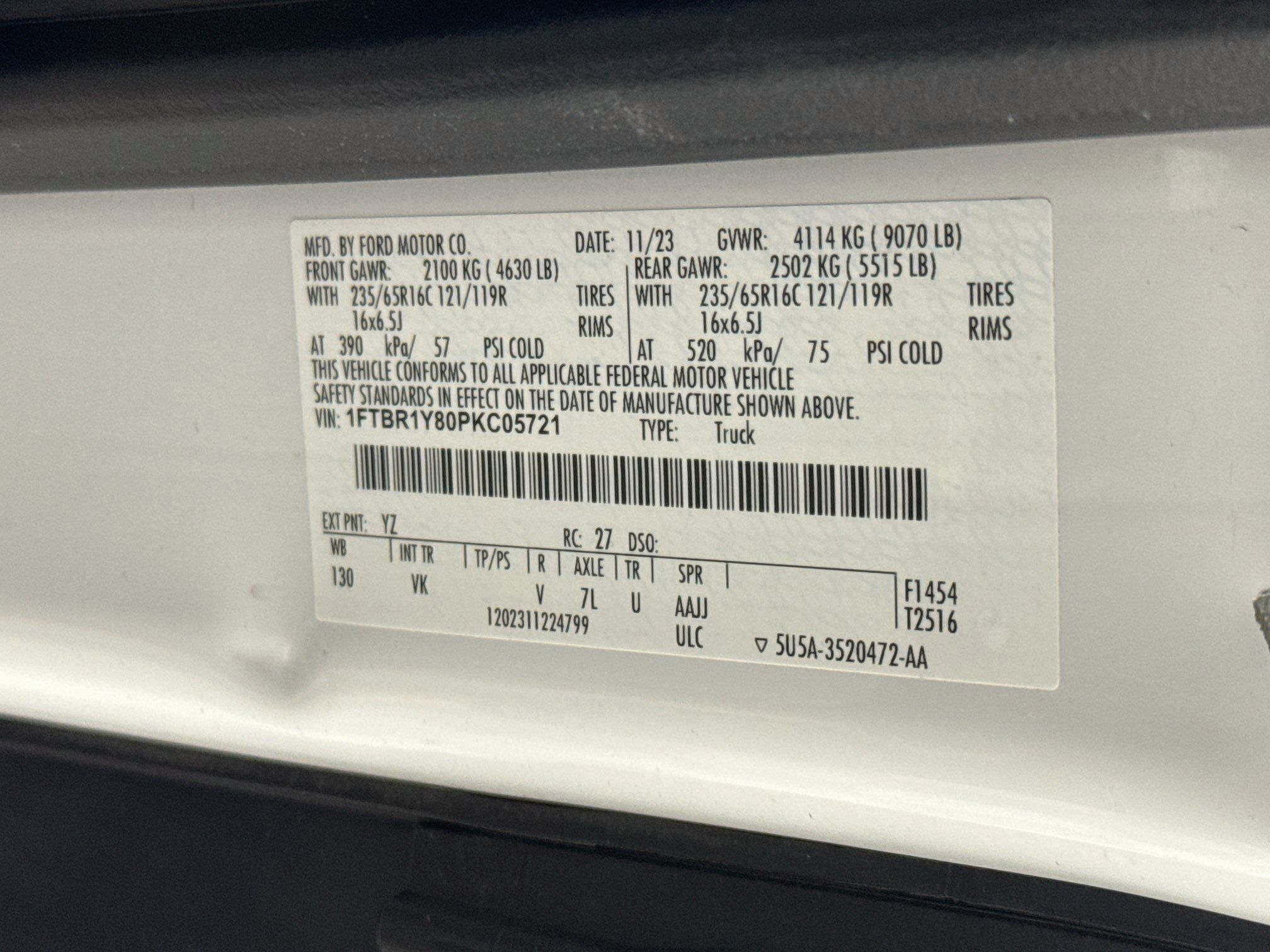 Used 2023 Ford Transit 250 Low Roof RWD image 33