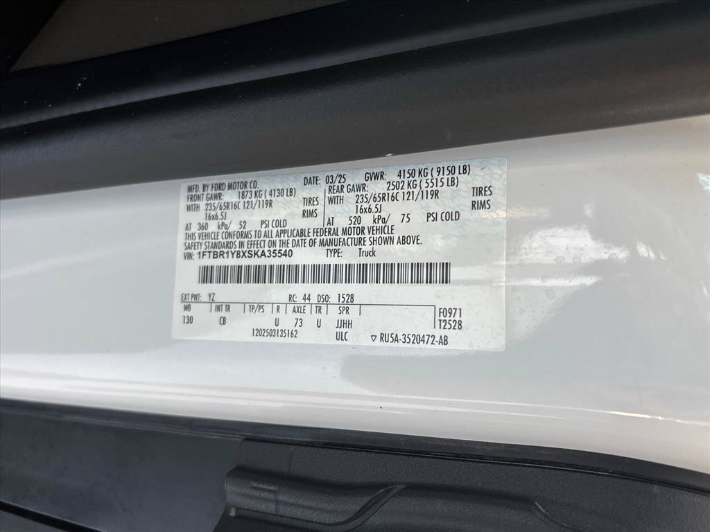 Used 2025 Ford Transit 250 Low Roof w/ Exterior Upgrade Package RWD image 30