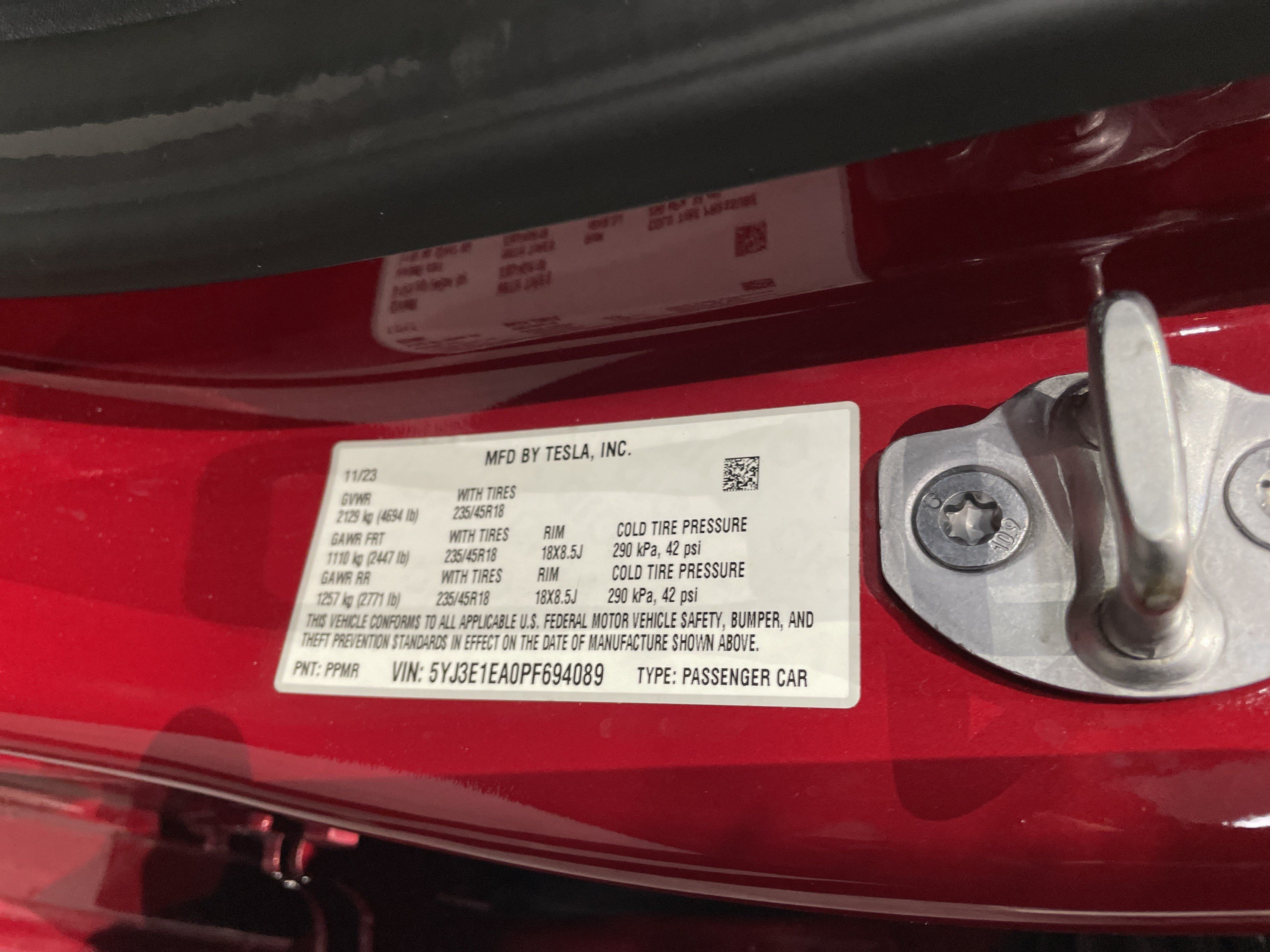 Used 2023 Tesla Model 3 Standard Range RWD image 38